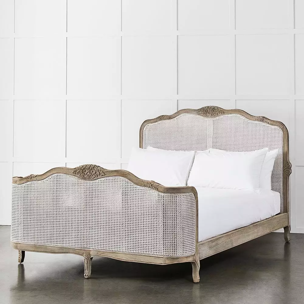 Rushworth Rattan Bed - Natural 1 Rushworth Rattan Bed - Natural