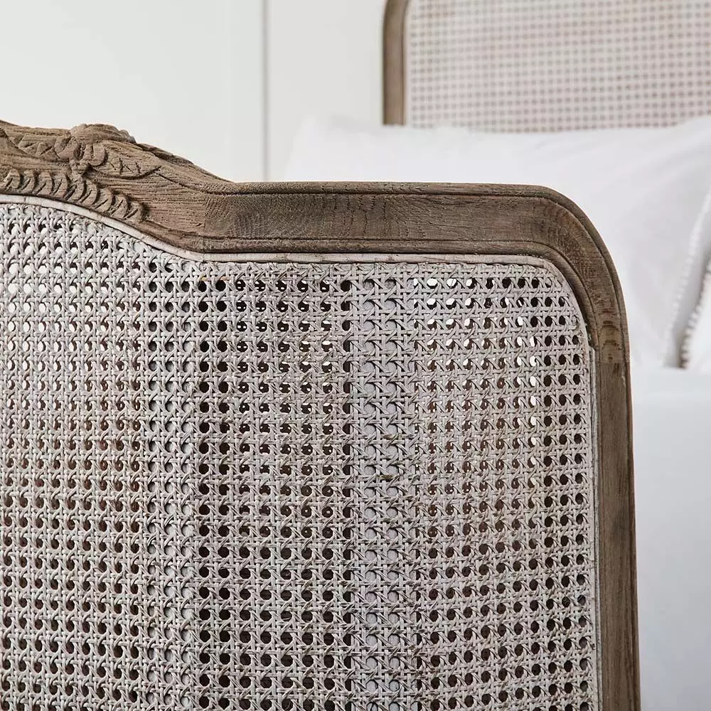 Rushworth Rattan Bed - Natural 2 Rushworth Rattan Bed - Natural - Image 2