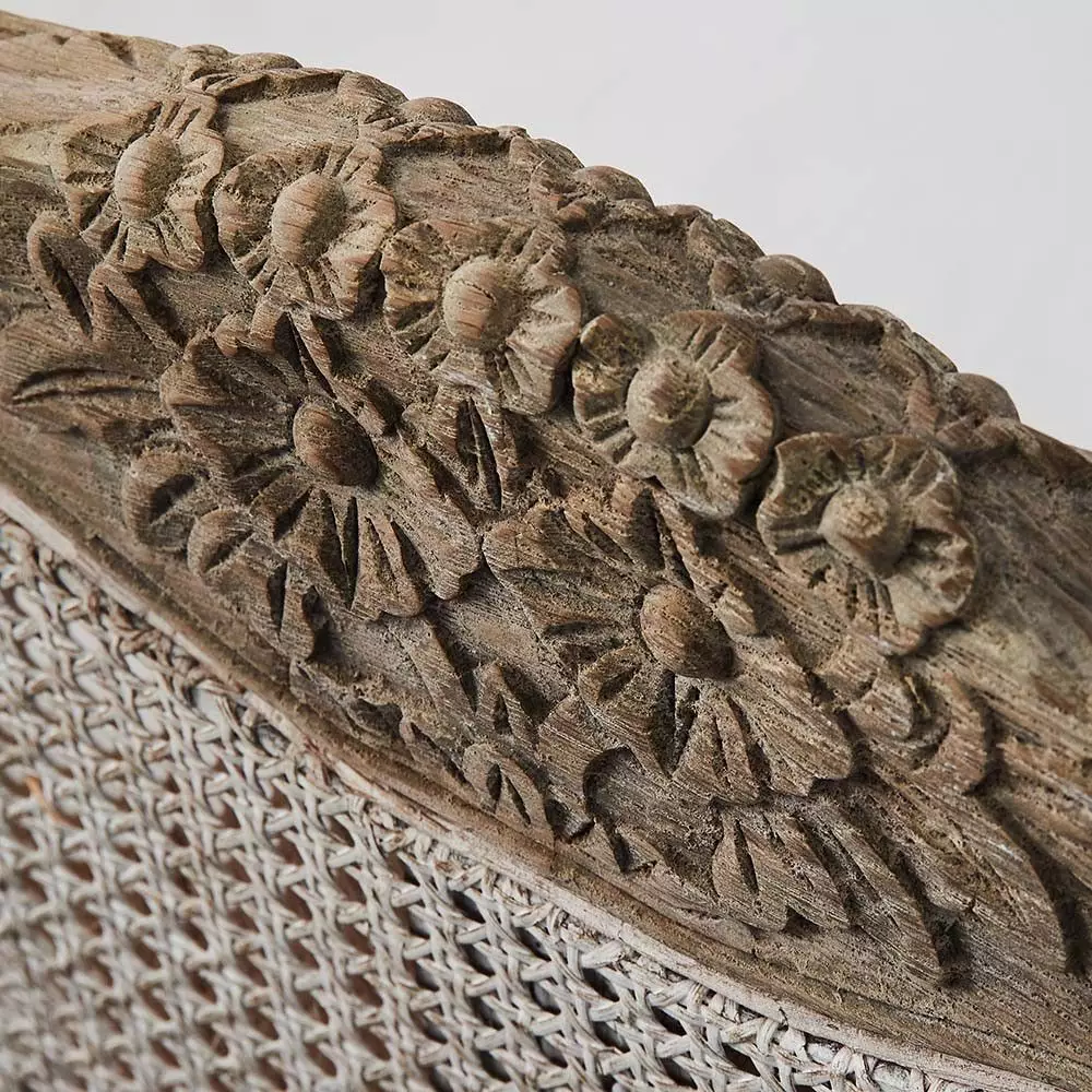 Rushworth Rattan Bed - Natural 4 Rushworth Rattan Bed - Natural - Image 4