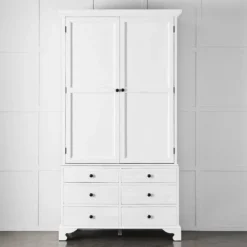 Roma Wardrobe - White -Home Style 1117257422 o