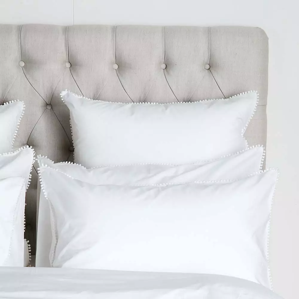 Kent Quilt Cover - White 2 Kent Quilt Cover - White - Image 2