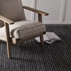 Jivika Rug - Ivory & Black -Home Style 1117258266 d 1