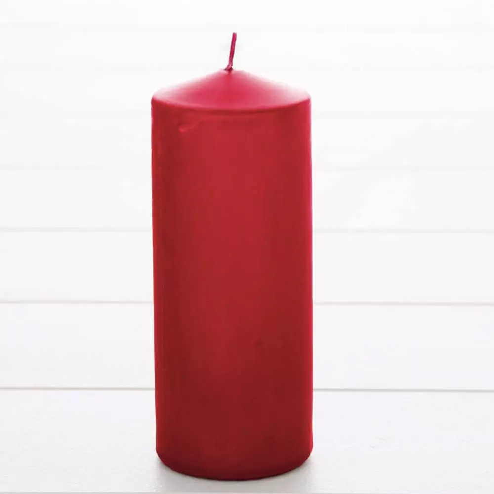Siena Pillar Candle 20cm 1 Siena Pillar Candle 20cm