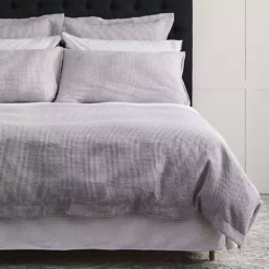 Flemish Quilt Cover - Dove