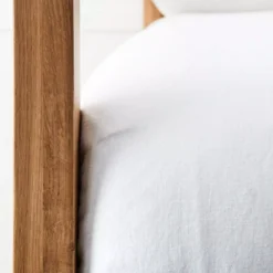 Frankie 4 Post Bed - Natural -Home Style 1117260449 p