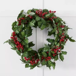 Jolly Holly Wreath 60cm