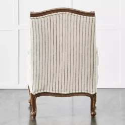 Khadi Hickory Stripe Armchair -Home Style 1117261024 e