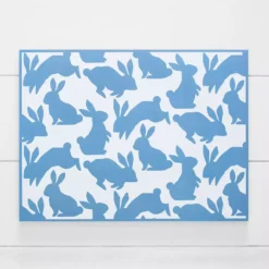 Harper Bunny Blue Placemat 50 Pk