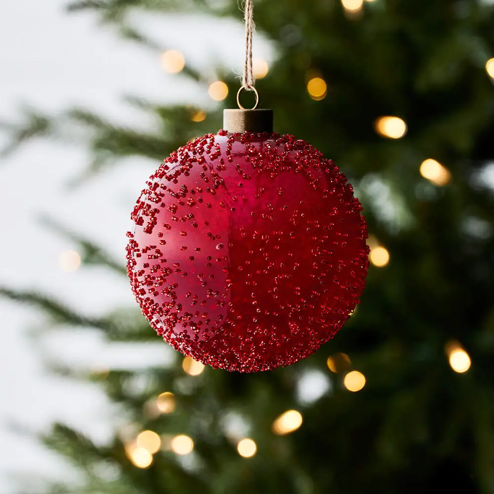 Red Galaxy Bauble 1 Red Galaxy Bauble