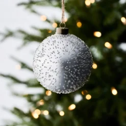 Silver Galaxy Bauble