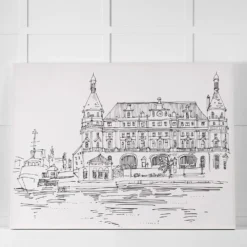 Istanbul Canvas 160x120