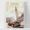 London Canvas 60x90