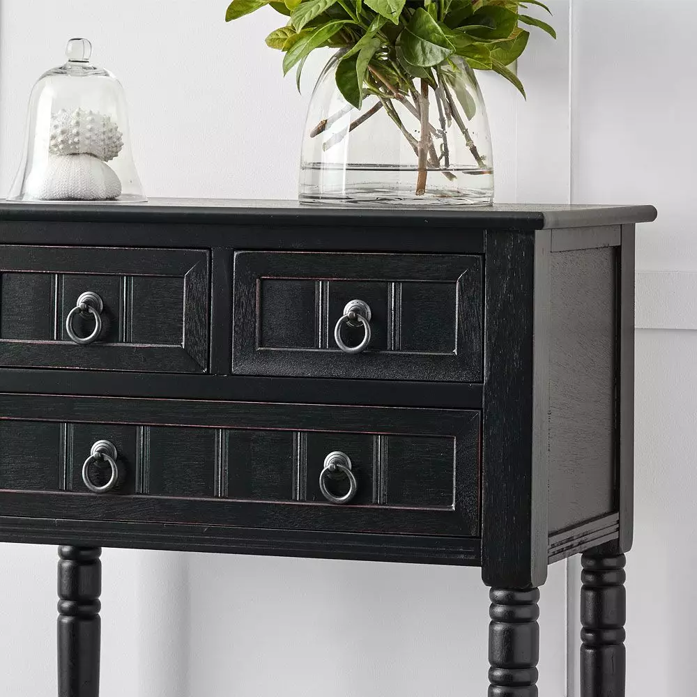 Elise 3 Drawer Bedside Table 3 Elise 3 Drawer Bedside Table - Image 3