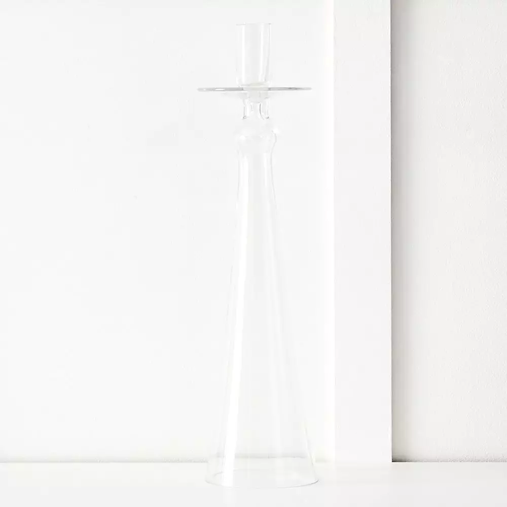 St Piere Glass Candlestick 1 St Piere Glass Candlestick