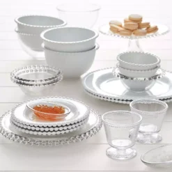 Fleurette Beaded Bowl -Home Style 7055 D